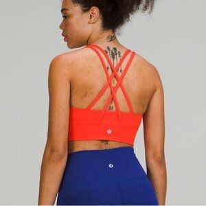 Lululemon Energy Bra- Autumn Red